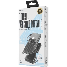 Портативный аккумулятор Tecno OnGO L101 10000mAh 12W 2.4A 2xUSB-A/USB-C черный