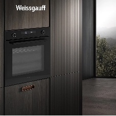 Духовой шкаф электрический Weissgauff EOM 741 PDB Black Edition черный
