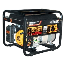 Электрогенератор бензиновый Huter DY2500L, 2.2 кВт, 66 дБ, 38.3 кг