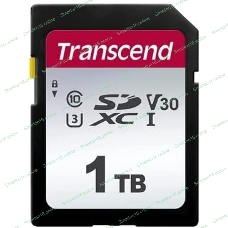 Флеш карта SDXC 1Tb Class10 Transcend TS1TSDC300S 300S w/o adapter