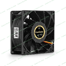 Вентилятор для корпуса ExeGate EX09238S3P-24 черный, 92 мм, 4500 об/мин, 48.3 дБ, 3 pin