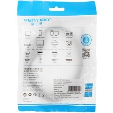 Кабель Vention USB 2.0 AM/BM - 3 м. черный VAS-A16-B300