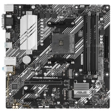 Материнская плата ASUS PRIME B550M-A, AM4, AMD B550, 4xDDR4, 4xSATA, 2xM.2, 1xPCIe 4.0 x16, 2xPCIe x1, 1xDVI-D, 1xHDMI, 1xVGA, 1x 1Gb LAN, 2xUSB 3.2 Gen 1, 2xUSB 2.0, 3x3.5 мм, 7.1, mATX