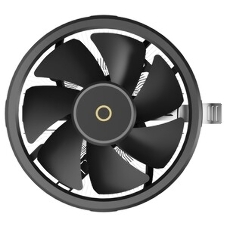 Кулер для процессора CPU Cooler Ocypus Beta A10 BK (75W, 3-pin, 67mm, Al, 1x124mm, 40CFM, 29.5dBA, 2000RPM, S: 1851/1700/115X/1200, AM5/AM4, black)