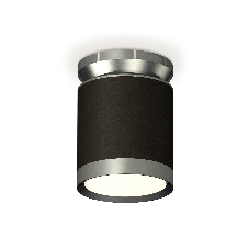 Светильник Ambrella Light XS8142040 SBK/PPH черный песок/графит полированный GX53 (N8919, C8142, N8133)