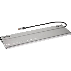 Адаптер VCOM TypeC -->3*USB3.0+2*USB2.0+VGA+RJ45+SD+TF+AUD+HDMI+DP+2*USB3.1 Data+PD