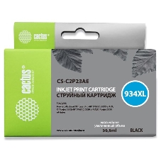Картридж струйный Cactus CS-C2P23AE №934XL черный (30 мл) для HP DJ Pro 6230/6830