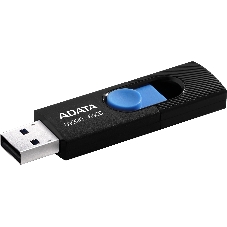 Флешка USB ADATA UV320 (AUV320-64G-RBKBL), 64Gb, USB 3.1, R/W 100/30, черный/синий