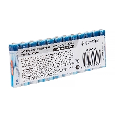 Батарейки солевые Gembird GB-R03P-12F, тип AAA, 12шт, пленка