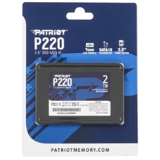 Накопитель SSD Patriot P220, 2Tb, SATA III, 2.5