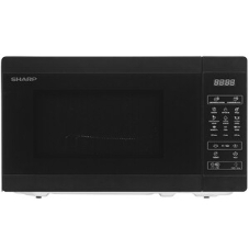 Микроволновая печь Sharp R-6800RK черный, 20 л, 800 Вт, переключатели - сенсор
