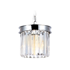 Светильник Ambrella light TR5101 CH/CL хром/прозрачный E14 max 40W D200*575