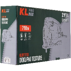 Лобзик электрический профессиональный KLPRO KLDT1110 (сеть, 710 Вт,0-3000 об/мин, направляющий лазер)