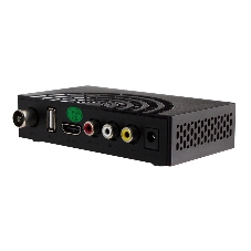 Приставка для цифрового ТВ Hyundai H-DVB440 черный, DVB-T2, DVB-T, DVB-C, HDMI, USB 2.0 x2