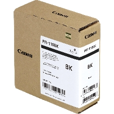 Картридж струйный Canon PFI-110 BK 2364C001 черный (160мл) для Canon TX-2000/TX-3000/TX-4000