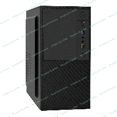 Компьютерный корпус Minitower ExeGate BAA-308UC-AAA450 (mATX, БП AAA450 с вент. 8см, 1хUSB/1хUSB 3.0/1хTypeC, HD Audio, черный)