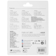Накопитель SSD Patriot P220, 2Tb, SATA III, 2.5