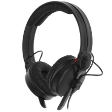 Проводные наушники Sennheiser HD 25 черный, накладные, Jack 3.5 мм