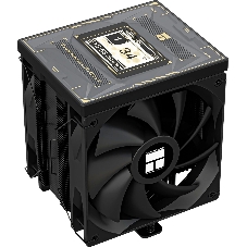 Устройство охлаждения(кулер) Thermalright Burst Assassin Vision 120 Soc-AM5/AM4/1200/1700/1851 черный 4-pin 25.6dB Al+Cu LCD Ret (BA120-VISION-BL)