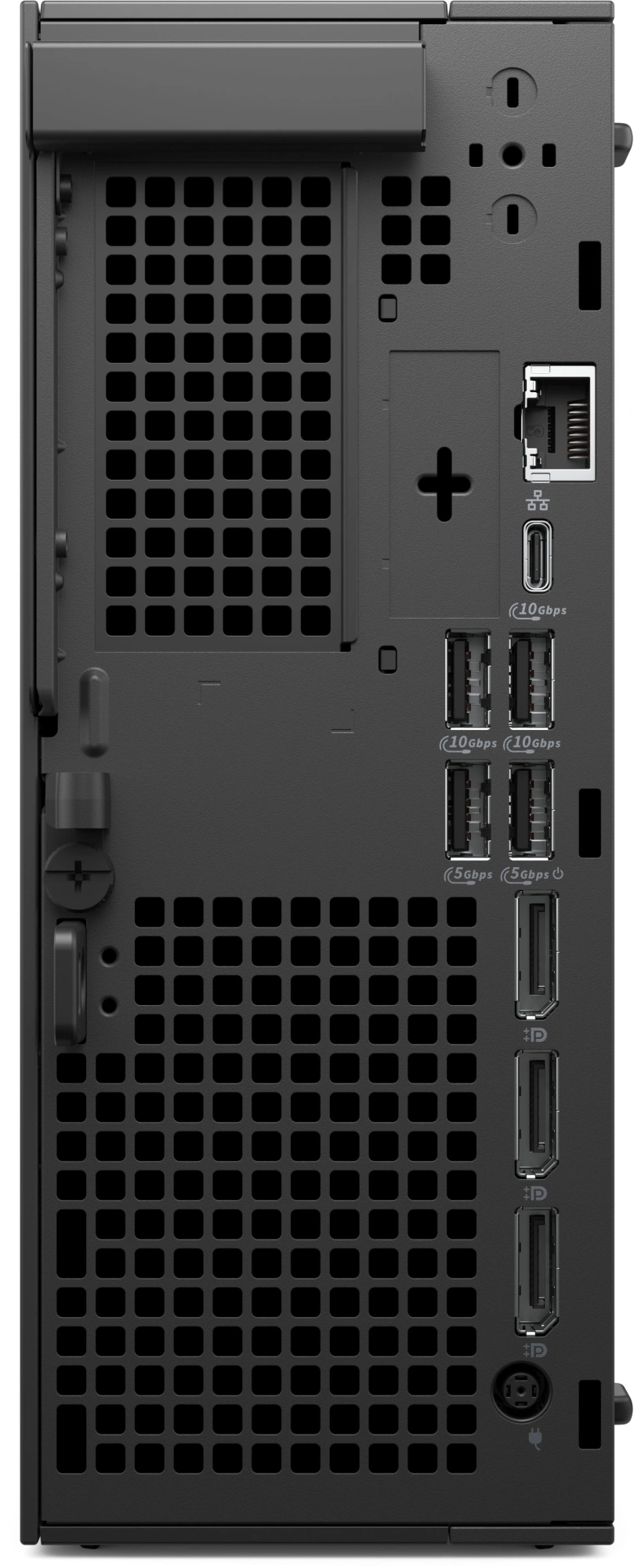 Неттоп Dell Pro Max FCM2250 Micro Core Ultra 7 265 (2.4) 16Gb SSD1Tb RTX A1000 8Gb Windows 11 Pro GbitEth WiFi BT 280W мышь клавиатура черный (DPMM-7642)
