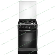 Плита газовая Gefest ПГ 5300-02 0046 черный, конфорок 4 шт, духовка 52 л, 50 см x 85 см x 58.5 см