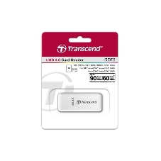 Кард-ридер Transcend RDF5/белый/microSDHC,microSDXC,SDHC,SDXC/USB 3.0/пластик
