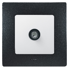 Розетка телевизионная ETIKA TV оконечная БЕЛ