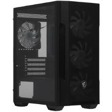 Компьютерный корпус MSI MAG FORGE M100R 1xUSB 3.0, 2xUSB 2.0, 4x120мм ARGB Fan, ARGB Control Board, Tempered Glass Window, Brown Box (932220)