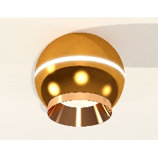Светильник Ambrella Light XS1105002 PYG золото желтое полированное MR16 GU5.3 LED 3W 4200K (C1105, N7034)