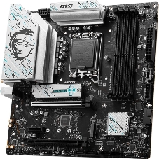 Материнская плата MSI B760M GAMING PLUS WIFI, LGA1700, Intel B760, 4xDDR5, 4xSATA, 2xM.2, 1xPCIe 4.0 x16, DisplayPort, HDMI, 1x2.5Gb LAN, 3x3.5 мм, 7.1, microATX