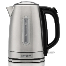 Чайник электрический Gorenje K17DS 1.7л. 2200Вт серебристый корпус: металл