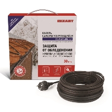 Саморегулируемый греющий кабель Rexant POWER Line 30SRL-2CR 20M (20м/600Вт)