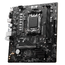 Материнская плата MSI PRO B650M-B, AM5, AMD B650, 2xDDR5, 4xSATA, 1xM.2, 1xPCI-E 4.0 x16, 1xPCI-E 4.0 x1, 1xHDMI, 1xVGA, 1x2.5Gb LAN, 2xUSB 2.0, 4xUSB 3.2 Gen 1, 3x3.5 мм, 7.1, Micro-ATX