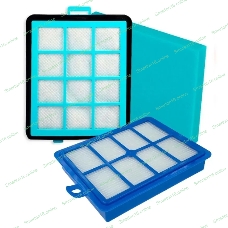 Комплект фильтров для пылесоса Philips FC8760, FC8769, FC9712, FC9714, FC9720, FC9725