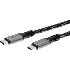 Кабель Thunderbolt4/USB4 Type-C, 5K@60Hz, 40Gbps, PD 100W, 5A, VCOM, 1.2м CU540M-1.2M