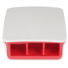 Корпус RA129 red-белый для микрокомпьютера Raspberry Pi 3. ACD Red+White ABS Plastic case for Raspberry Pi 3