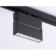Трековый однофазный светодиодный светильник Ambrella light GL6814 BK черный LED 6W 4200K 24° 115*22*87