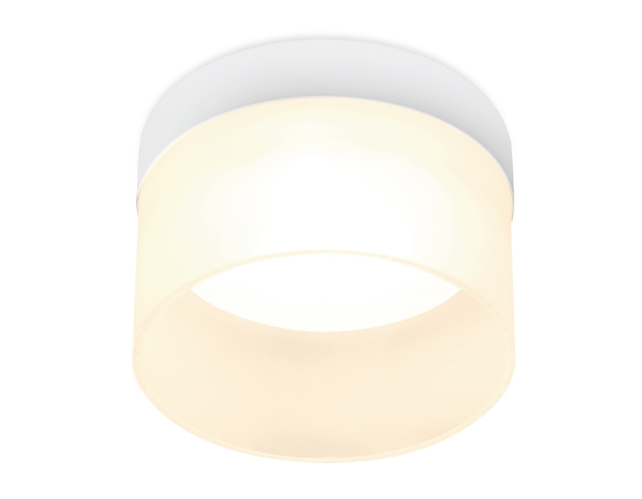 Светильник Ambrella light TN650 SWH белый песок GX53 D85*80