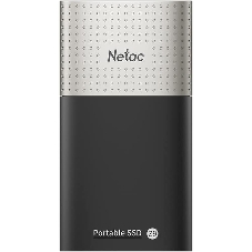 Внешний SSD Netac Z9, 1TB, USB 3.2 Gen 2 Type-C, R/W 550/480, черный
