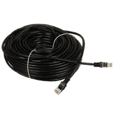 Патч-корд UTP Cablexpert PP12-30M/BK cat.5e, 30м, литой, многожильный, черный