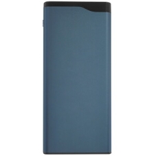 Портативный аккумулятор OLMIO QL-20, 20000mAh, 22.5W, QuickCharge3.0/PowerDelivery, LCD, голубой