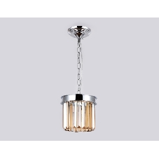 Светильник Ambrella light TR5102 CH/TI хром/янтарь E14 max 40W D200*575