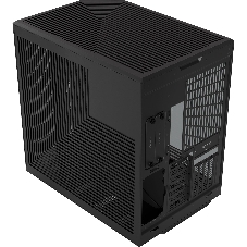 Корпус без блока питания Case HYTE Y70 Touch Infinite, Midi-Tower, TG, LCD, no fans, 2xUSB-A 3.2, 1xUSB Type-C, E-ATX, ATX, mATX, mITX Black