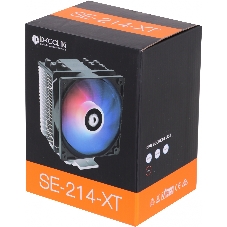 Кулер ID-COOLING. SE-214-XT черный 120мм алюминий/медь 1500rpm 27db 4-pin 180W 150мм
