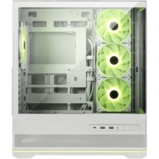 Компьютерный корпус MSI MAG Pano 110R PZ белый без БП ATX 6x120мм 7x140мм 2xUSB 3.0 1xUSB3.1 audio AirDuct bott PSU