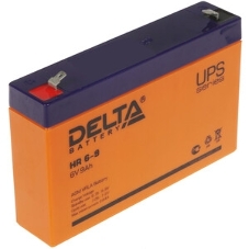 Батарея для ИБП Delta HR 6-9 (634W) (6V, 9Ah)