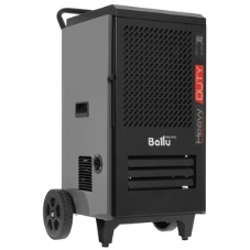 Осушитель воздуха Ballu BDI-80L чёрный, 80 л/сутки, 10 л, гигростат, очистка воздуха