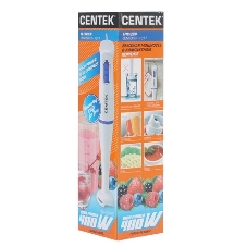 Блендер Centek CT-1317 400 Вт, стакан 600мл, турбо-режим, хром. отделка