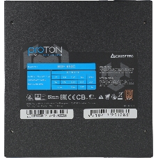 Блок питания Chieftec Proton BDF-650C, 650Вт, 80 PLUS Bronze, 140мм, модульный, черный