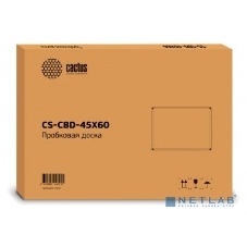 Демонстрационная доска Cactus CS-CBD-45X60 пробковая 45x60 см, алюминиевая рама